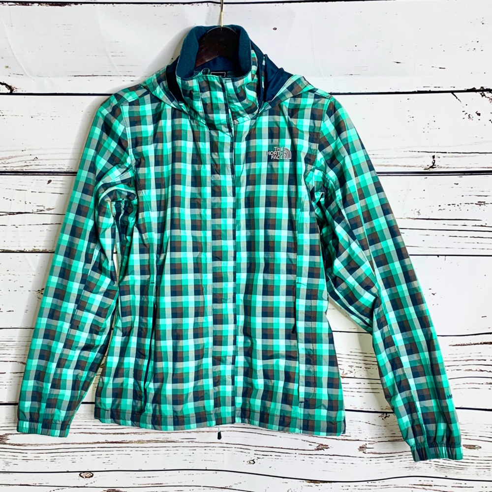 THE NORTH FACE Hyvent Plaid Shell Jacket